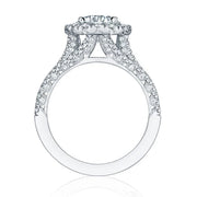 BRILLIANT CUBIC ZIRCONIA LUXURY ENGAGEMENT RING