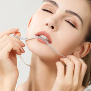 18K Gold/Silver 6mm Full Sideways Necklace - 8/18/20/24 Inch Chain for Women & Men: Fashion Wedding Engagement Jewelry